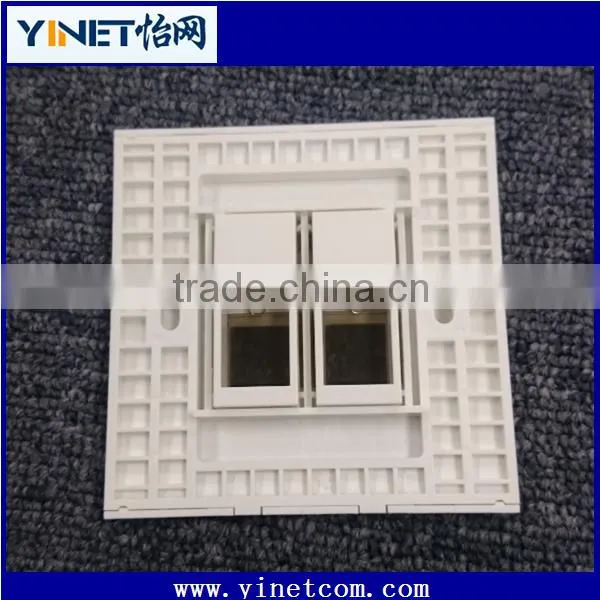 RJ45 Keystone Jack Faceplates With 2 Ports CAT5E CAT6 Available photo-2