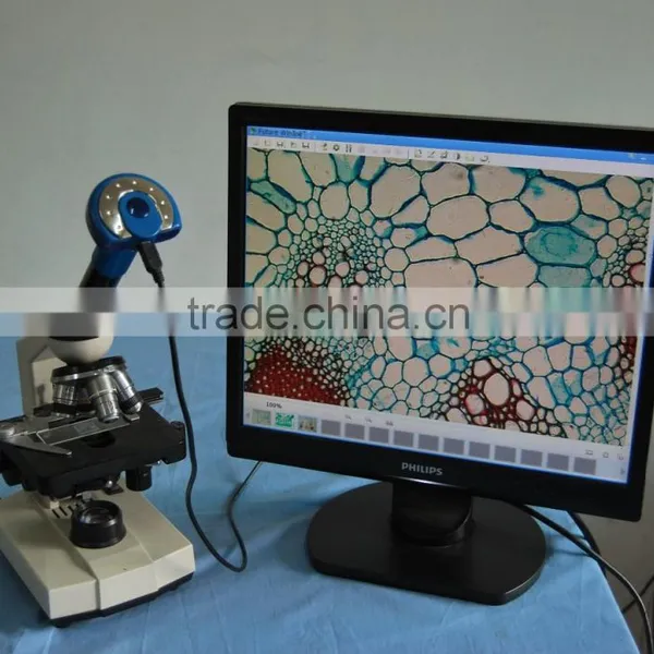 Computerized Digital Microscope Camera Replace Optics Eyepiece for Screen Alive Image Viewing Under Control of Imaging Software photo-2