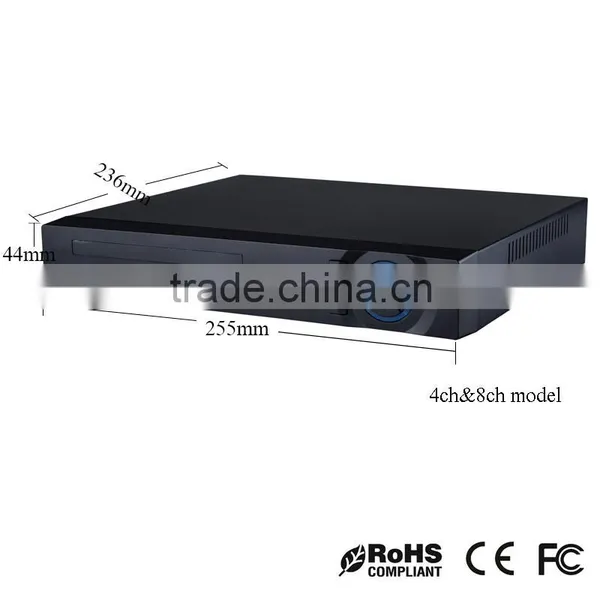 1080P Real-time Playback DVR Use for AHD,IPC,Analog All in One CCTV DVR Recorder 4ch D1h 264 DVR HDMI Video Output photo-4