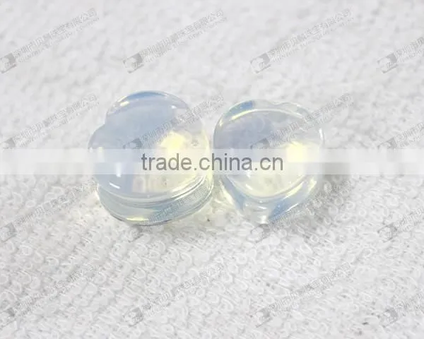 Synthetic Moonstone Ear Plugs Wholesale Ear Plugs photo-3