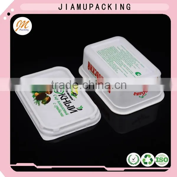 White Plastic PP Butter Packing Container photo-2