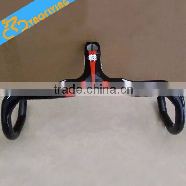 New Arrival Bicycle Integrated Carbon Fiber Road Bike Handlebar,famous Carbon Fiber Handlebar for Sale photo-5