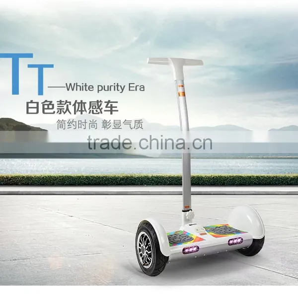 ODEWAY 10 Inch TT Mini Electric Self Balance Scooter With Handle Bar photo-2
