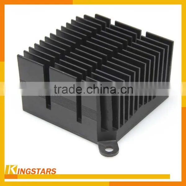 Led Light Bar Aluminium Heat Sink High Quality Custom Anodized Forging Heat Sink photo-2