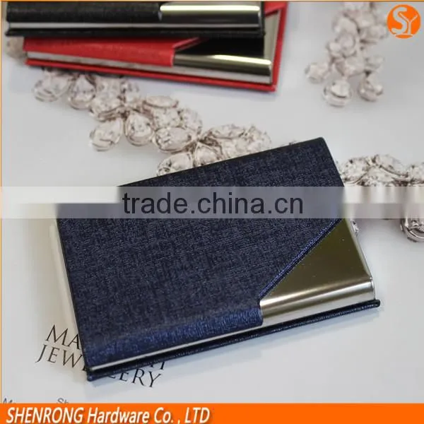 Credit Card Protector Leather Card Holder Blocking RFID Function photo-2