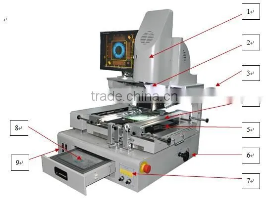 Original Factory Offer Bga Rework Station for Laptop Motherboard RW-SV550 Better Than hr 560 Bga Rework Station photo-2
