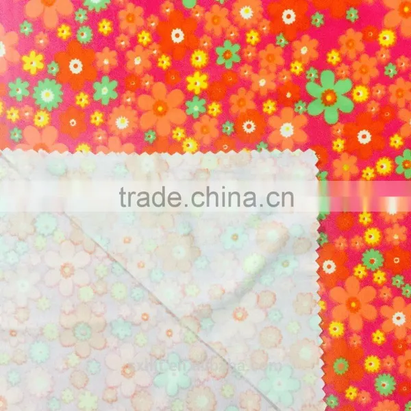 DTY Polyester Stretch Printed High-quality Fabric photo-2