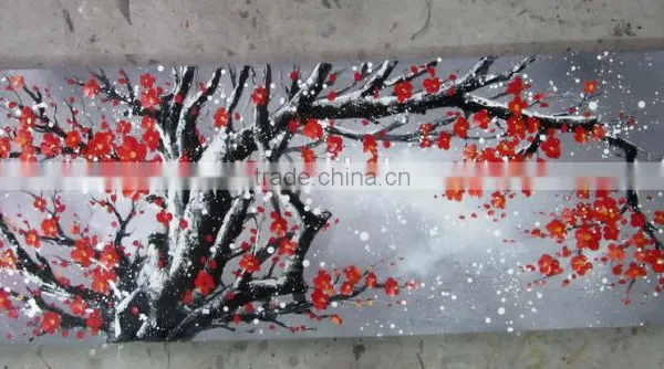 Chinese Painting Abstract Textured Canvas Wall Art photo-4