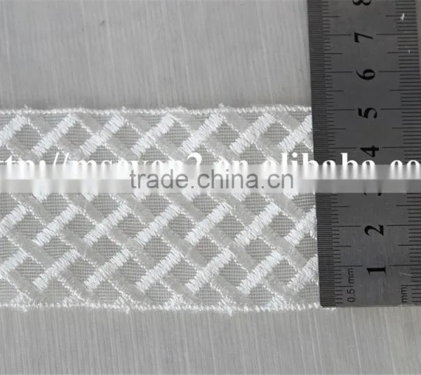 High Quality White 100% Polyester Lace Trim Guipure Lace for Hat photo-6