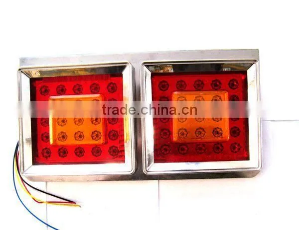 AUTO LED REAR LIGHT FOR TRUCK UNIVERSAL SQUARE TYPE photo-2