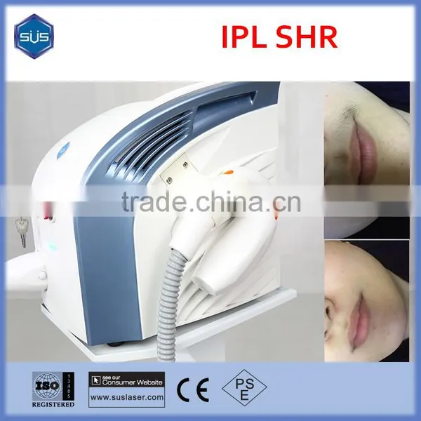 Portable Multifunctional Machine Medical CE Approved Factory SHR /OPT/ IPL+Elight+ RF +Laser Multifunctional