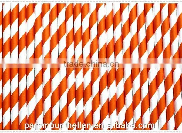 High Quality Fancy Colorful Papar Straws Disposable Paper Straws for Birthday Party photo-5