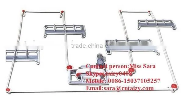 Goat Dung Scraping Machine/chicken House Manure Scraper Machine/duck Dung Scraper Machine