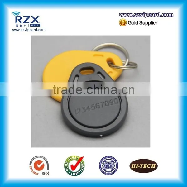 Waterproof Abs 13.56mhz Passive Writable Rfid Key Tag photo-2