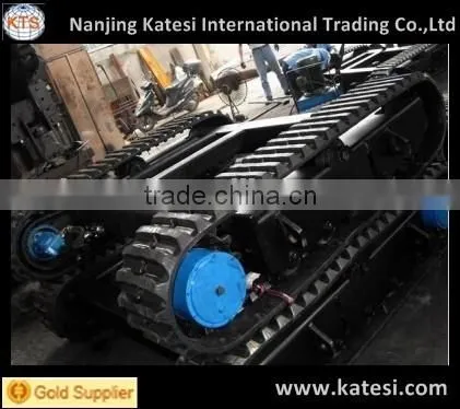 Mini Excavator Rubber Track Undercarriage for Earth Moving Machine/Rubber Track Chassis for Dilling Machine/Crawler Machine photo-2