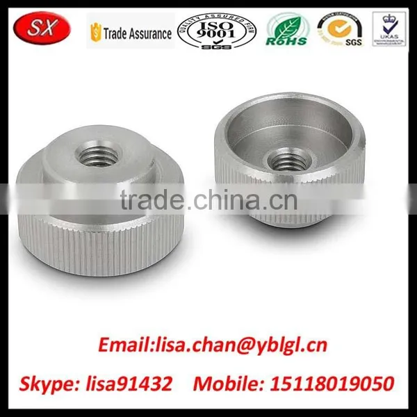Directly Cutom Brass Inserts Straight Knurling CNC Nut photo-6