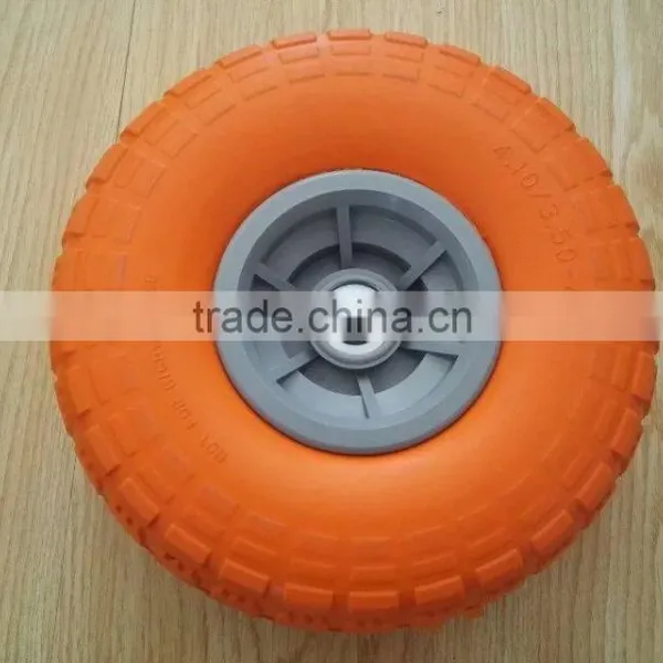High Quality PU Wheel 3.50-4 photo-3