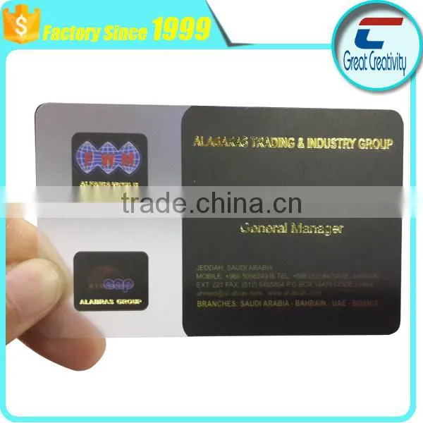 CR80 Credit Card Size Tranparent Translucent Plastic Cards photo-2