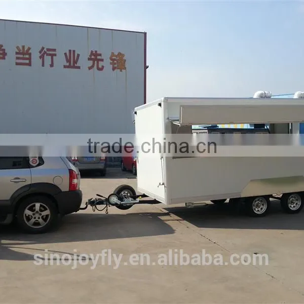Caterng Food Cart for Sale With Different Function Fiberglass Enclosed Trailers photo-2