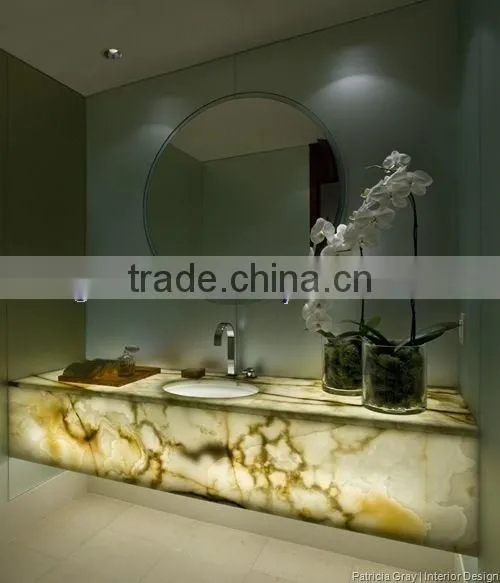 UNIQUE DESIGN ONYX BATHROOM COUNTERTOPS photo-2