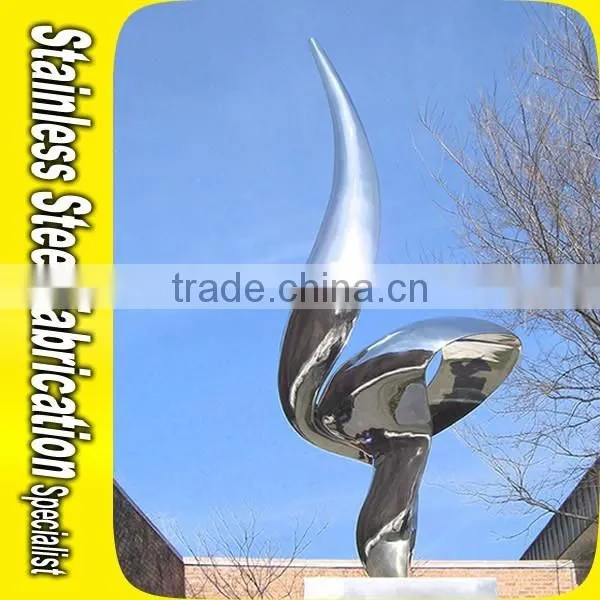 Stainless Steel Sculpture Metal Fish Sculpture Outdoor Sculpture photo-5