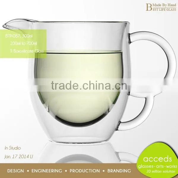 Microwave Handmade Borosilicate Fashioned Glass Teapot Unbreakable photo-2