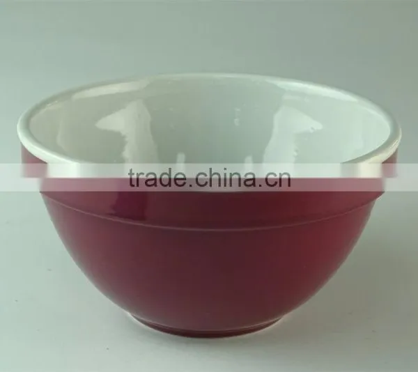 Stocked Cheap 2015 Two-tier Colorful Ceramic Glazed Soup Bowl For Sale photo-4