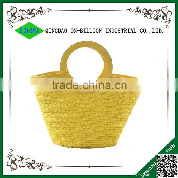 Handmade Colored Recycled French Bag Straw photo-2