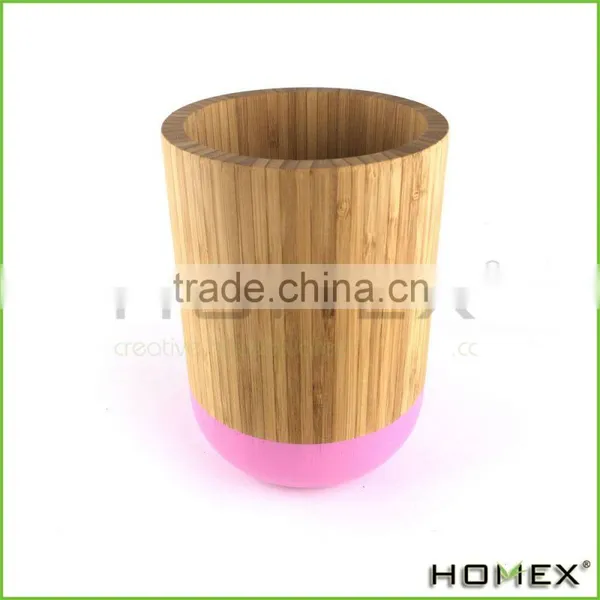 Bamboo Utensil Holder /wooden Spoon Holder Homex-BSCI photo-3