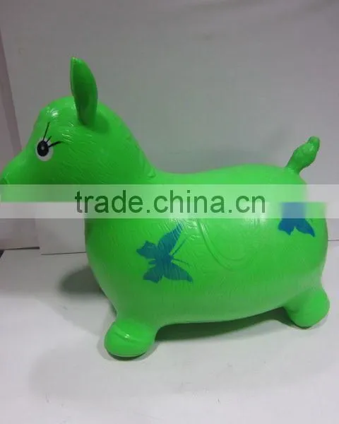 Painted Inflatable Toys for Children Jumping Horse photo-5