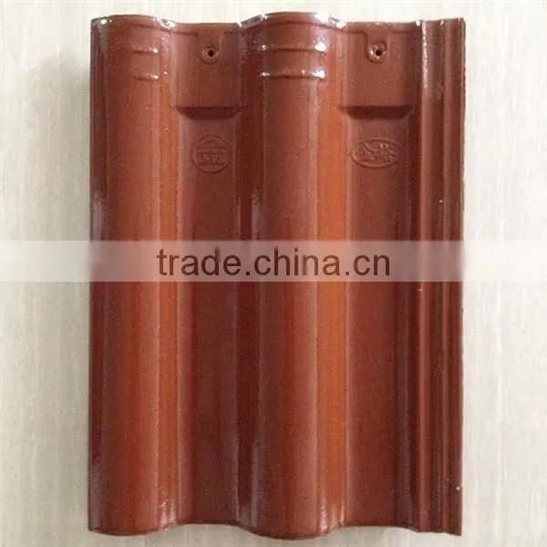 Wuxi Ceramic Double Bent Roof Tiles Made of Superior Clay in All Colors photo-6