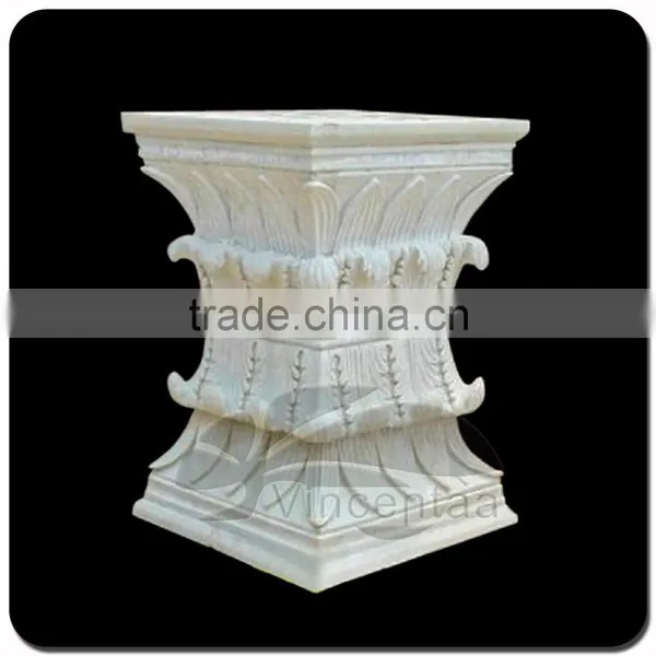 Beautidul Stone Pedestals Sculpture for Garden VP-010K photo-3