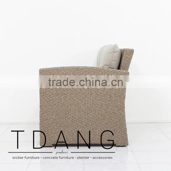 Belvedere Left Hand Bench - Vietnam Wicker Furniture - Outdor Conversation Furniture photo-4
