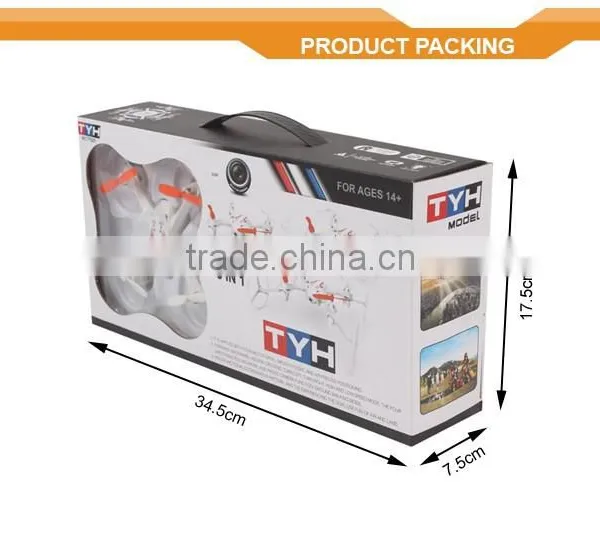 New Arrival 2015 6 Axle Gyro 2.4GHz RC Quadcopter Dron With Camera photo-6