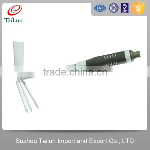 A3 Steel Blade TPR Comfortable Handle Flower Digging Hoe photo-2