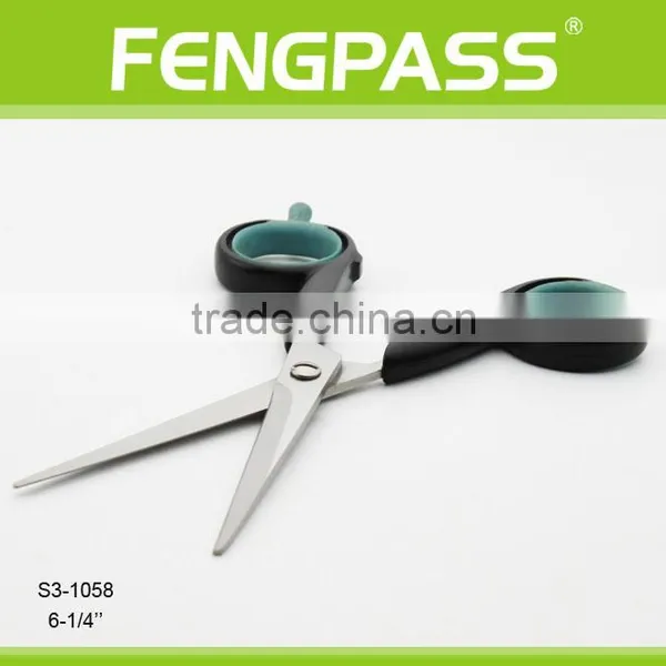S3-1058 6.25'' Inch 2CR13 Stainless Steel Blade With ABS Handle Hair Cutting Beauty Scissors Barber Scissors photo-4