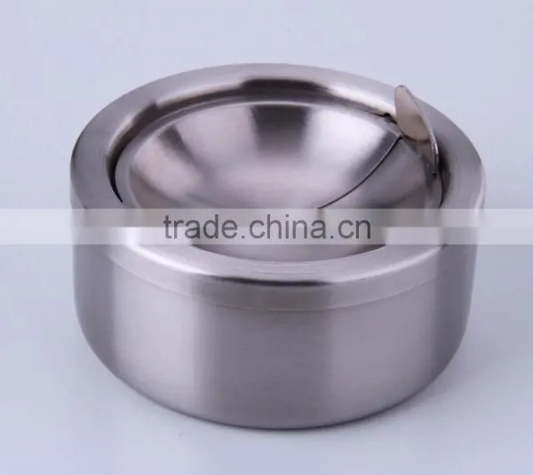 Copper Color Cigarette Ashtray Souvenir Antique Brass Ashtray photo-5
