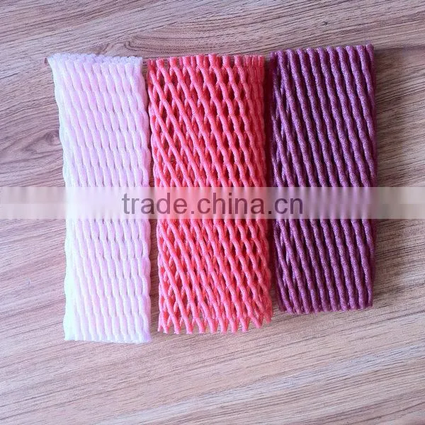Pink 10*8cm EPE Plastic Foam Sleeve Net for Apple photo-3