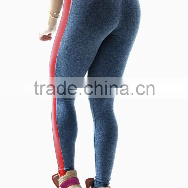 Leggings Yoga HOT WOMEN Sporting Leggings for Yuga Bodybuilding Fitness Side Stripe Yoga Pants Leggings photo-6