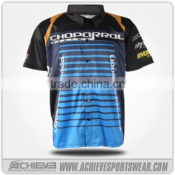 OEM Printed Racing Jersey With Custom Logos photo-6