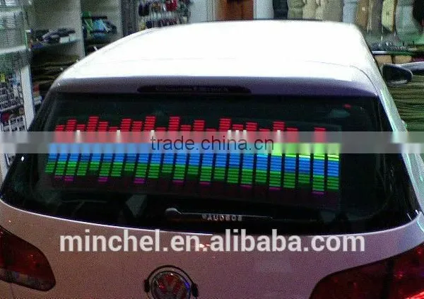 New Design Equalizer EL Car Sticker(CE, RoHS, Factory Price, Good Quality, Long Life) photo-3