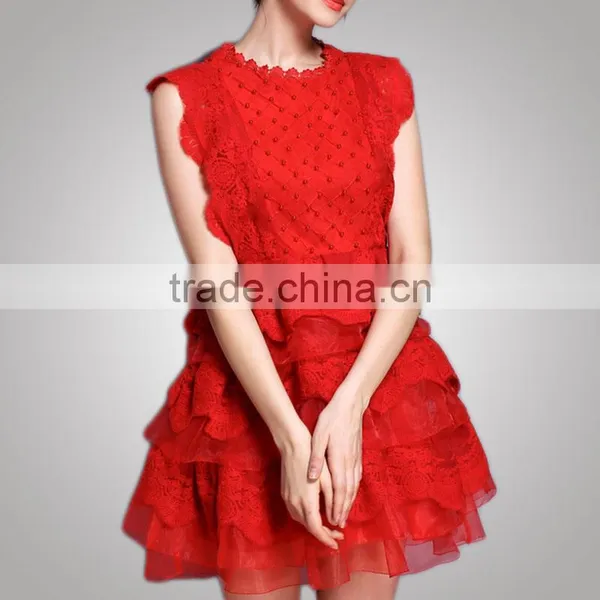 Best Selling Latest Design Perfect Cut Stone Work In Dress Factory photo-3