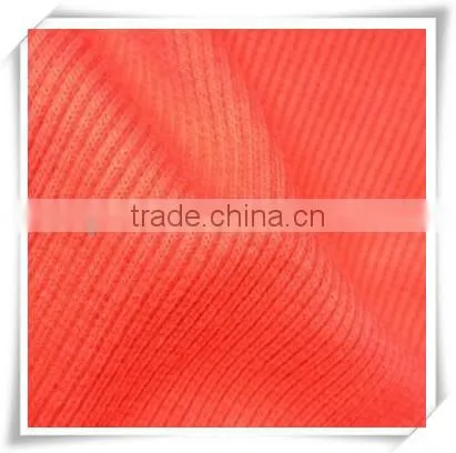 Good Elastic Cotton100 Striped 2*2 Rib Fabric photo-3