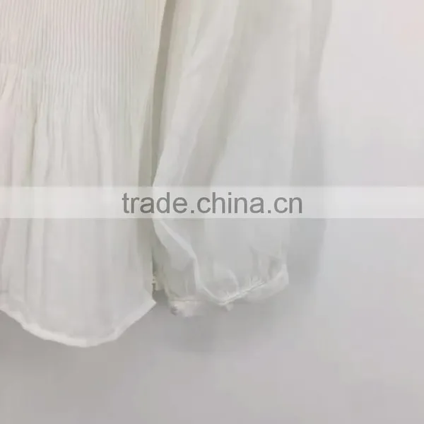 Women Orignal Chiffon Lace Blouse Brand Stock Clothes photo-2