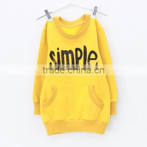 High Quality Metallic Hoodie Children Clothing Blank Hoodies for Baby Girl photo-3