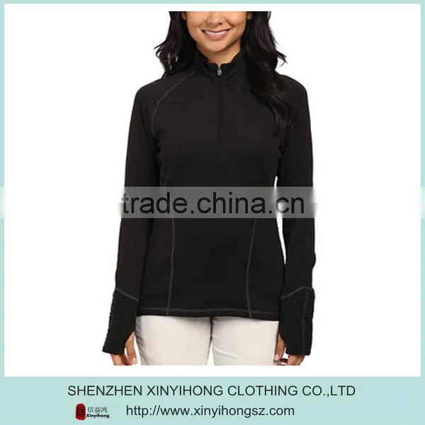 Long Raglan Sleeves DryCELL Performance Quarter-length Zip Golf no Hoodies