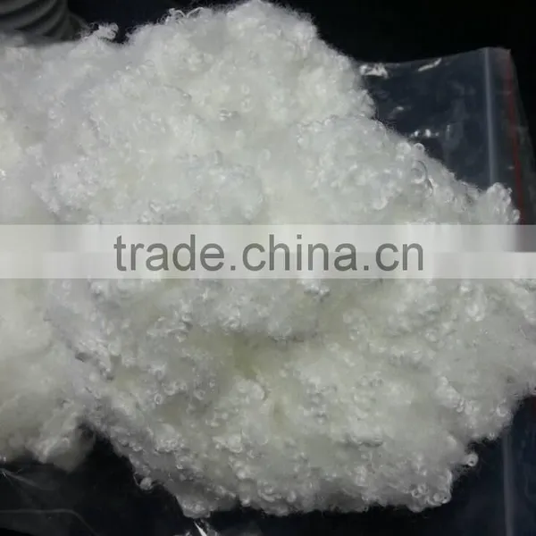 China Wholesale Dope Dyed Polyester Staple Fiber ,recycled Polyester Staple Fiber Filling HCS 7d ,15d Padding Use photo-4