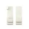 White No Screws PC Universal Wall Mount Stand Holder for IPhone 5 IPhone 5S 82 * 26 * 16mm