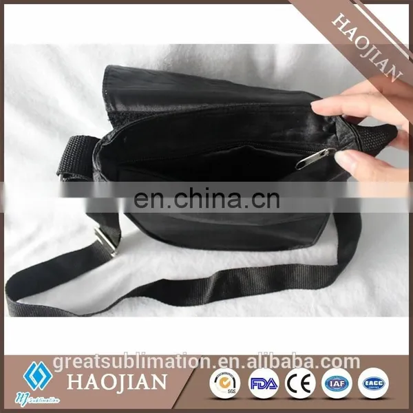 Black Satin Body Small Purse With Sublimation Printable Flap Handbag photo-5