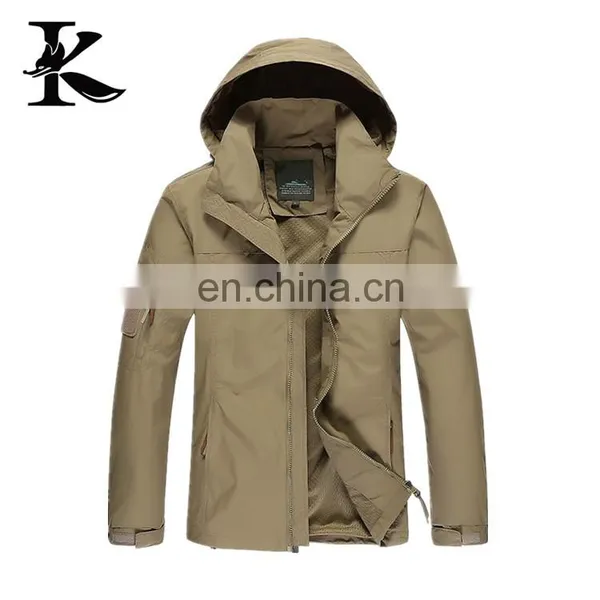 Waterproof Jacket Lightweight Camping Wear With a Stowable Hood photo-2